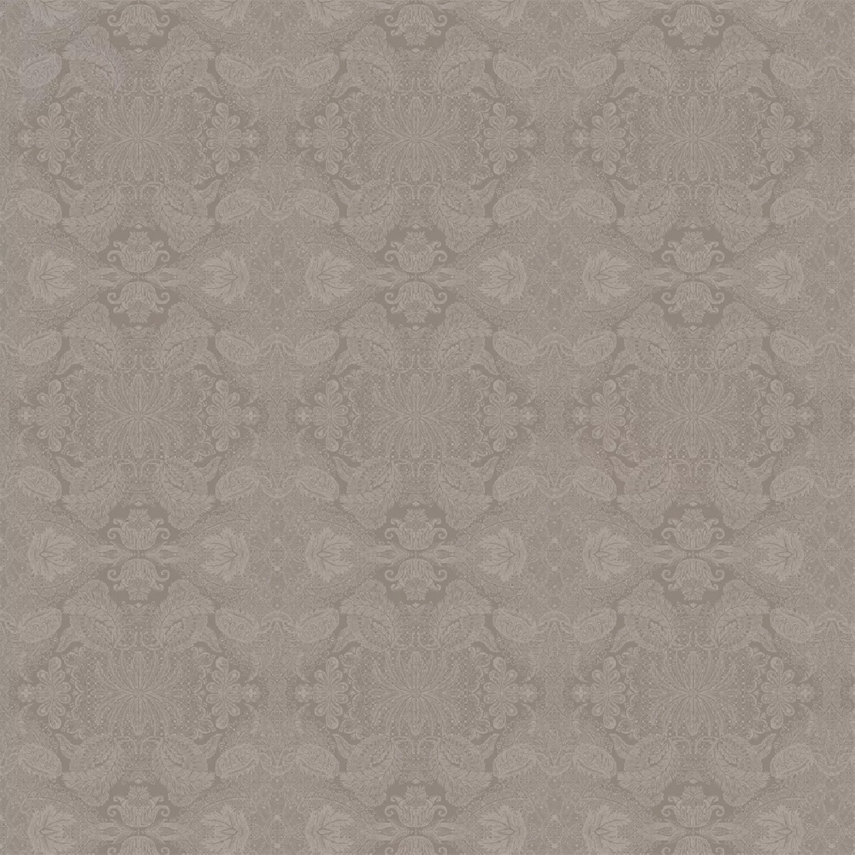 Nappe pur coton enduit motif jacquard beige Mille isaphire beige