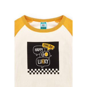 T-shirt Multicolore Da Bambino Lucky