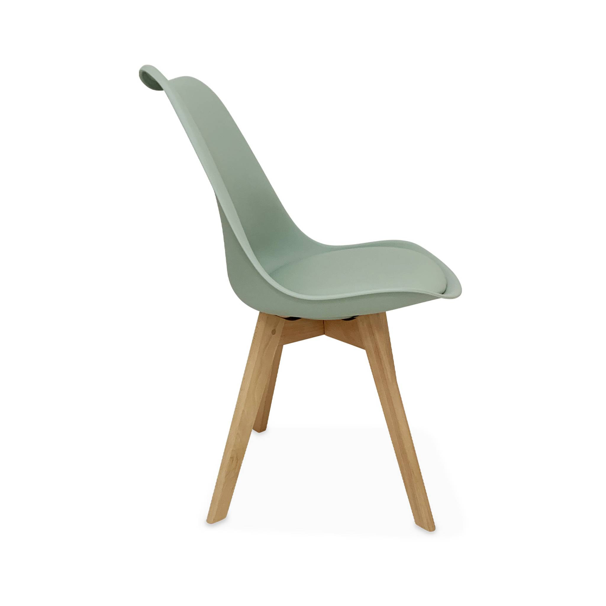 Chaise scandinave bois de hêtre (lot de 6) NILS