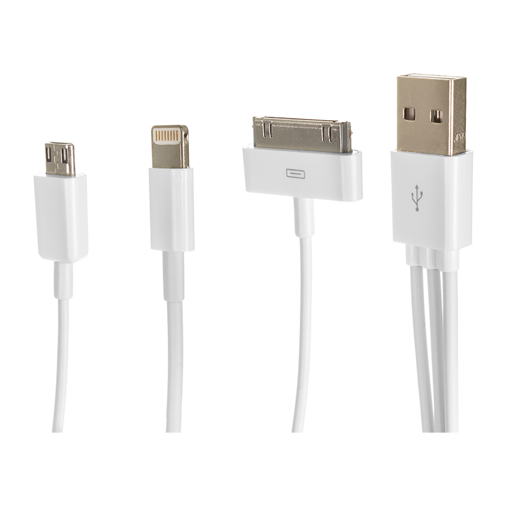 DAM CALE MULTIPLO USB2.0 UNIVERSALE 20x1x1 Cm. Colore bianco