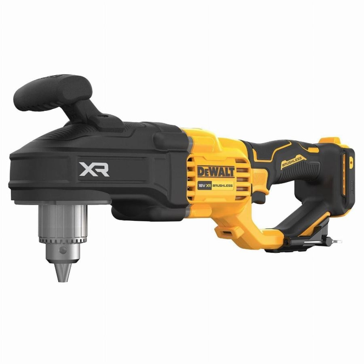 Perceuse visseuse d'angle XR 18V Brushless - DEWALT - Sans batterie, ni chargeur - DCD444N-XJ