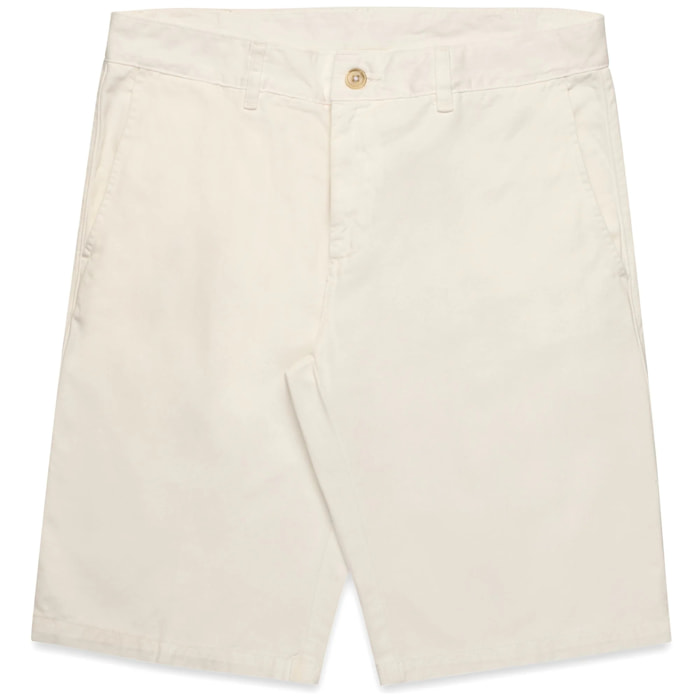 Kappa - Pantaloni Corti Uomo Bianco - Oris