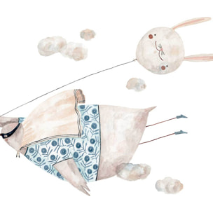 Affiche enfant oiseau heros  Affiche seule