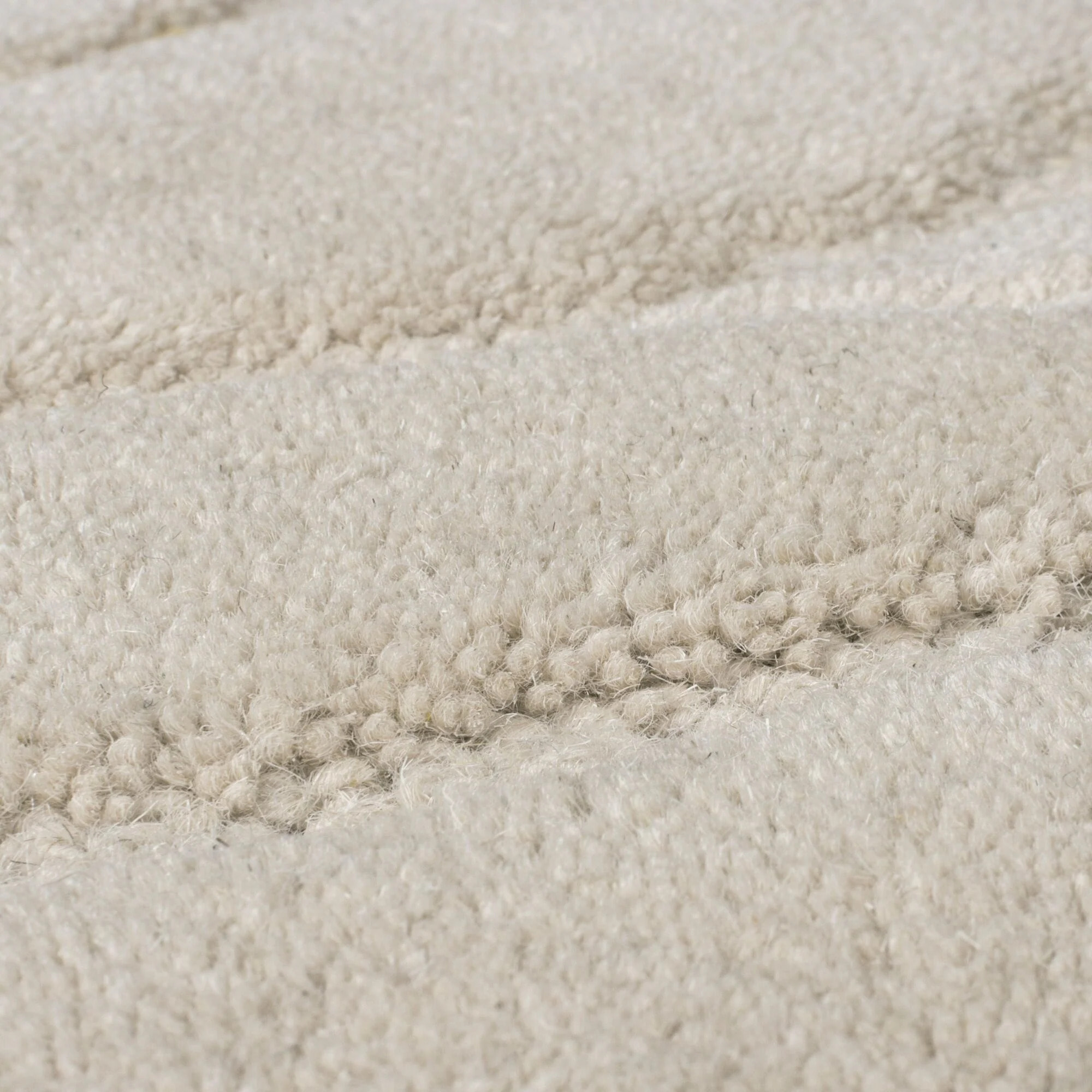 Tapis en laine beige HYPNOSE Beige