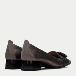 Bailarina Manila Metalizados 3 cm