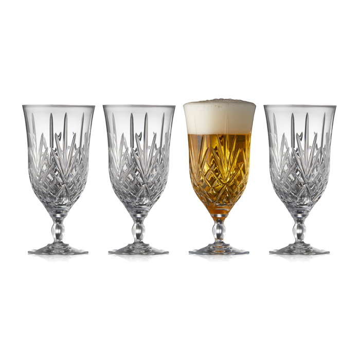 Set de 4 verres à bière Melodia 40cl