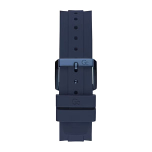 Reloj Gc Y81006G5MF Hombre Analogico Cuarzo con Correa de Silicona