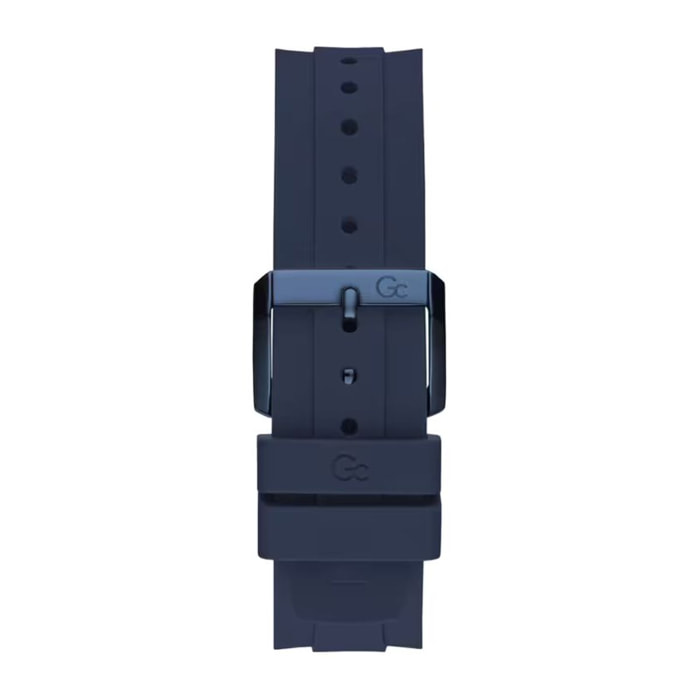 Reloj Gc Y81006G5MF Hombre Analogico Cuarzo con Correa de Silicona