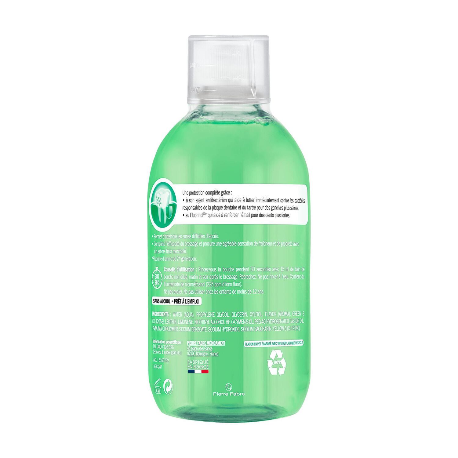 Eluday Protect - Bain de bouche quotidien protection complète 500 ml