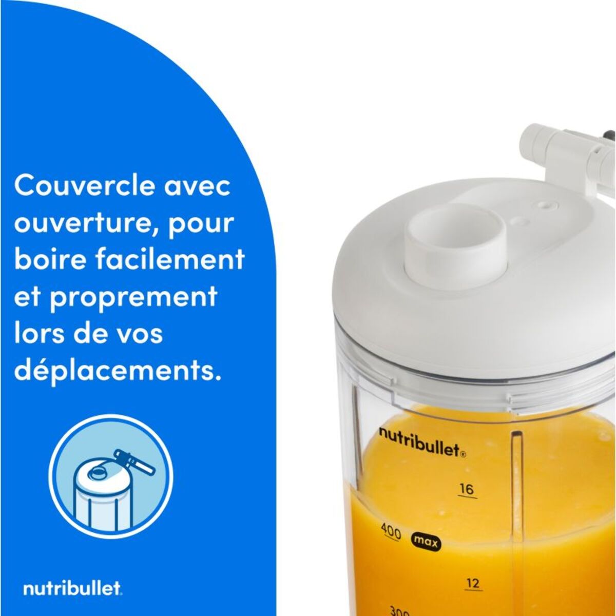 Blender NUTRIBULLET FLEX - White NBP013W