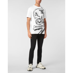 PHILIPP PLEIN T-Shirt Round Neck SKULL