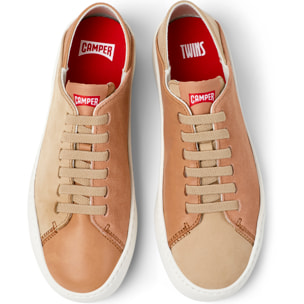 Sneakers - CAMPER G3D Peu Touring Twins - Beige - Pelle liscia