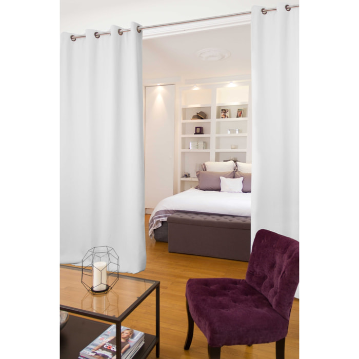 Rideau Séparateur de Pièce 'MOONDREAM' - Blanc