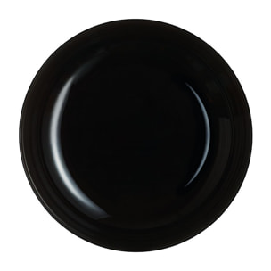 6 piatti 17cm Friend's Time nero- Luminarc