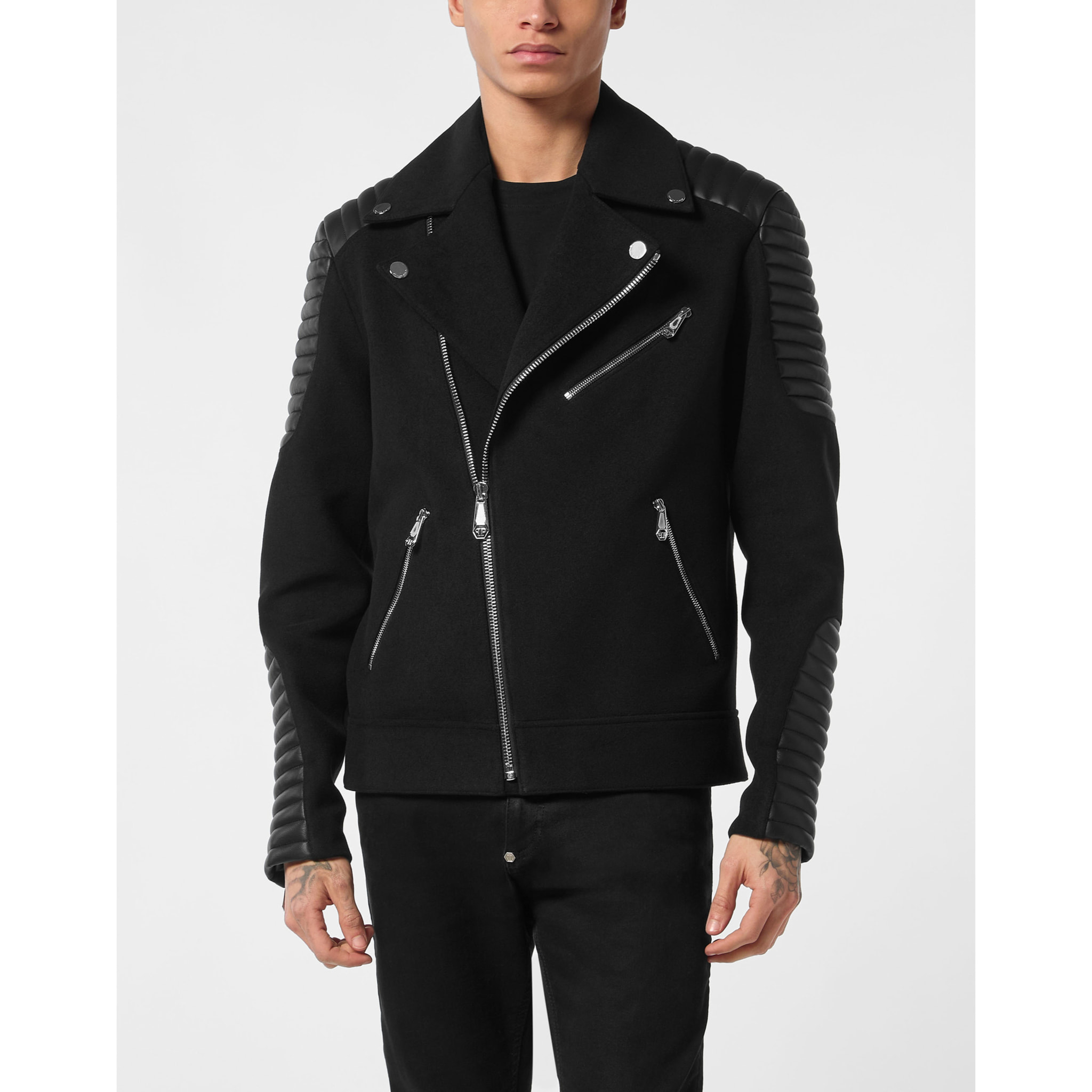 PHILIPP PLEIN Chaqueta motera