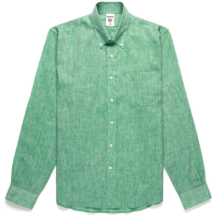 Camicie Sebago Uomo Donna Verde Osborn