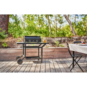 Desserte plancha FORGE ADOUR Acier Noir TRA N