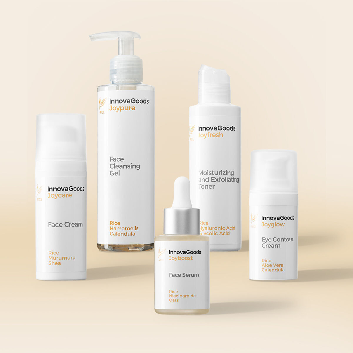 Pack Routine Visage Rice InnovaGoods