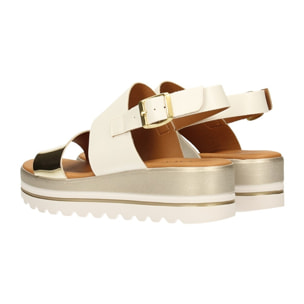 Sandali Donna Tata Italia Bianco