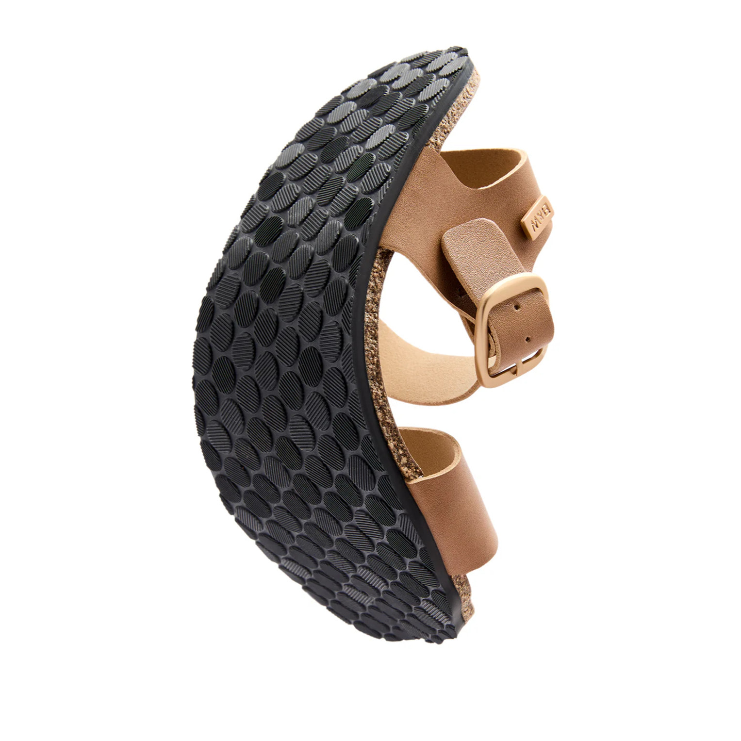 Sandalias Abiertas Barefoot Goflex en Camel