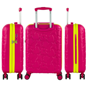 Juego De Maletas Pc Agatha Ruiz De La Prada Iconic Fucsia