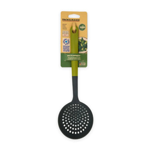 Ecumoire de cuisine en bioplastique 34 cm Fackelmann Gamme Zéro