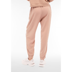 Pantaloni donna in twill lyocell con impuntura centrale