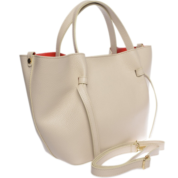 Borsa a mano Anna Luchini Beige