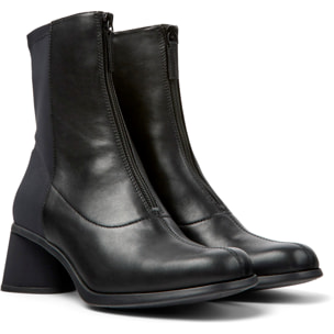 Botines - CAMPER Kiara - Negro - Cuero liso