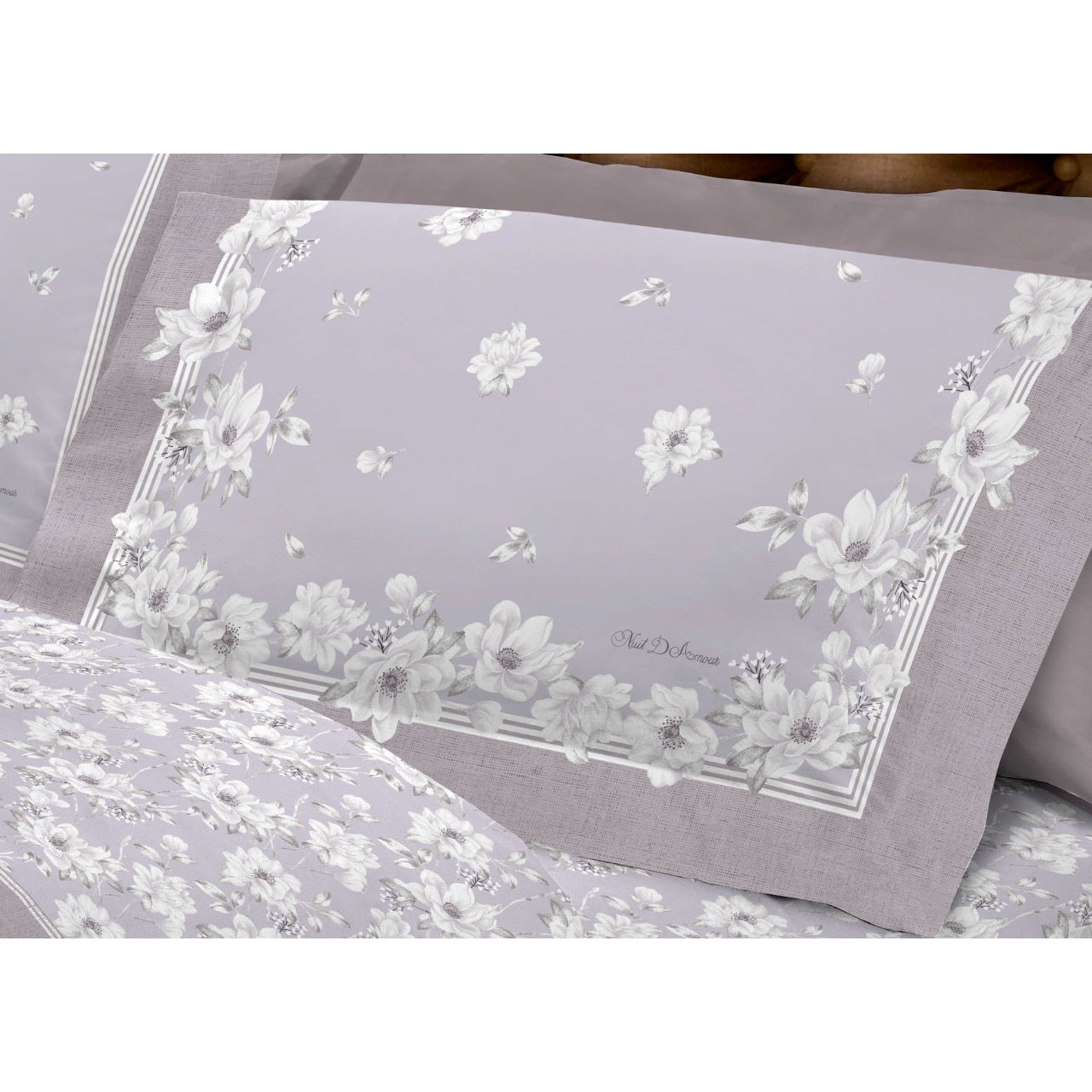 Completo Lenzuola In Calda Flanella Made In Italy Linea Europa Marsiglia Beige