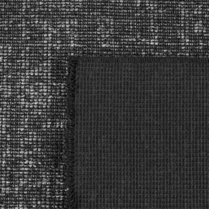 MIRA - Tapis de salon gris au design abstrait
