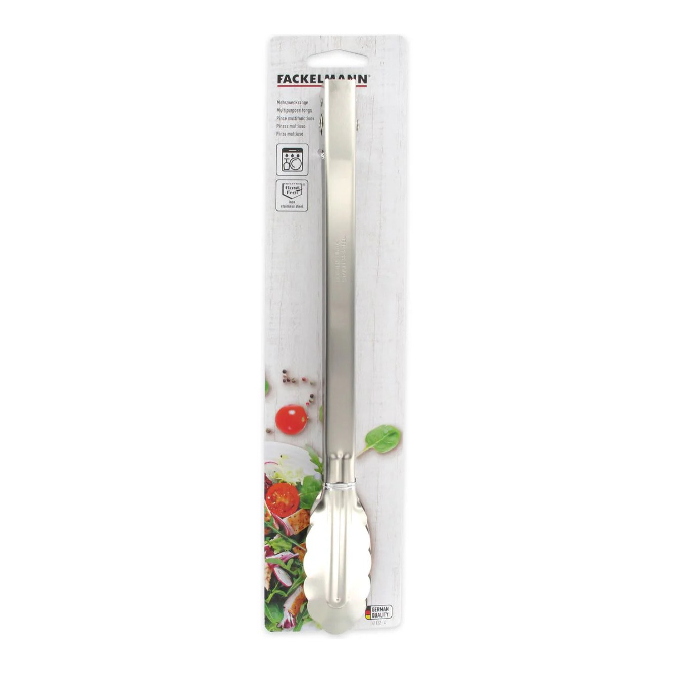 Ensemble de 2 Pinces multifonction inox 30 cm Fackelmann