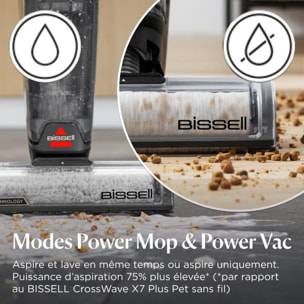Aspirateur laveur BISSELL Crosswave OmniForce Edge Pro 4000N
