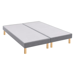 Sommier VIGOROSO 2 places|H 14 cm |confort ferme