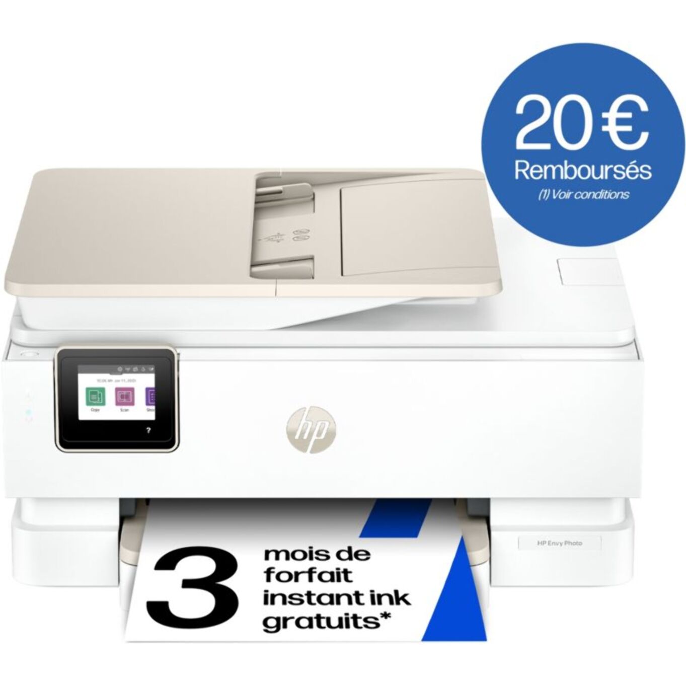 Imprimante jet d'encre HP Envy Photo 7934 éligible Instant Ink