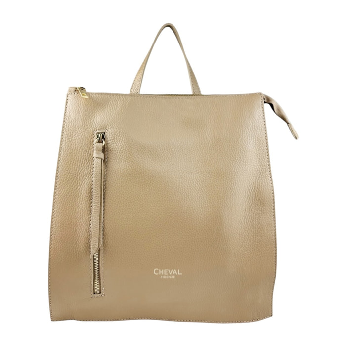 Mochila Cheval Firenze Susanna Rosa Gris Pardo Claro