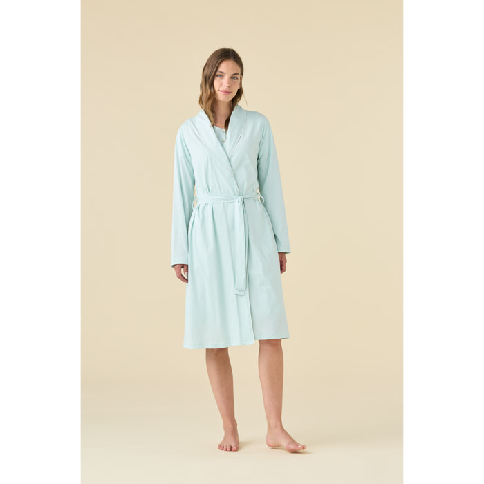 Vestaglia donna estiva in cotone articolo essential. Noidinotte