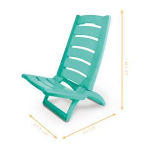 Sedia Camping Spiaggia Pieghevole Spiaggina Portatile Modello Linosa