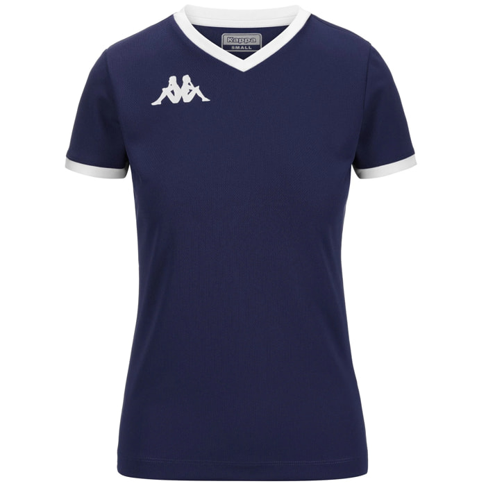 Kappa - Maglie gioco Donna Blu - Kappa4Volley Gavelia