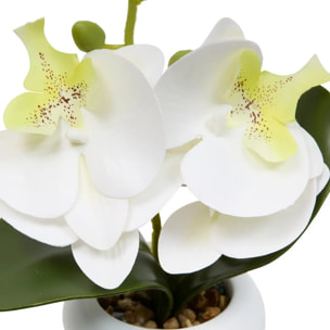 Fleur Artificielle Mick Orchidée H 23 cm