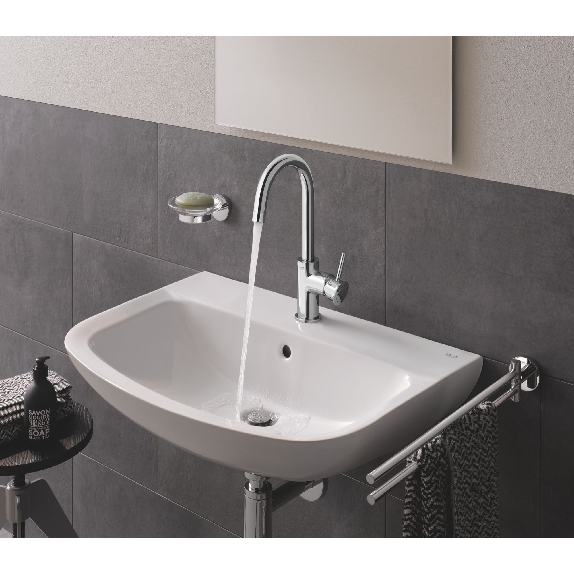 GROHE Start Classic Mitigeur monocommande Lavabo Taille L Chromé