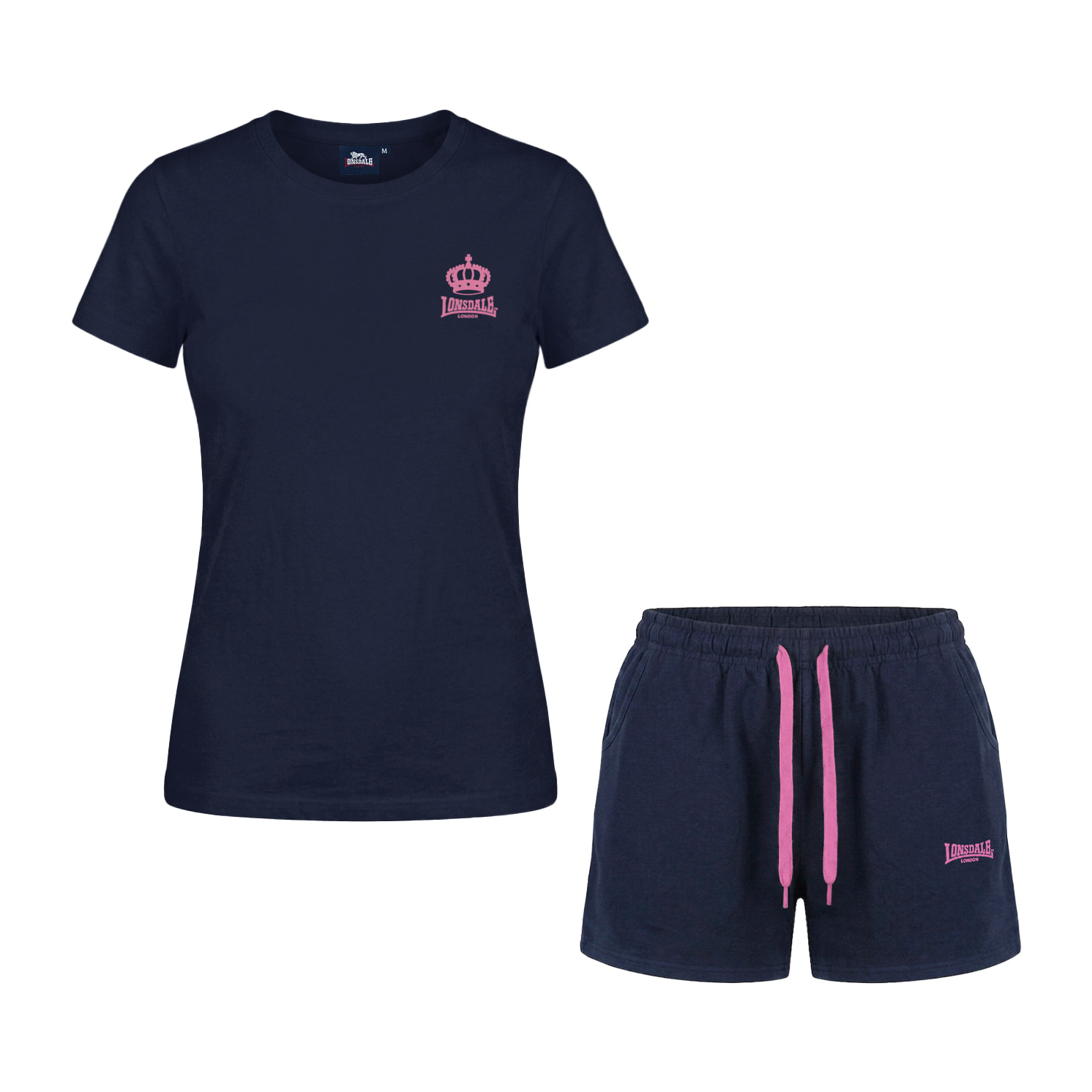 Completo Set Donna LONSDALE Cotone Corto