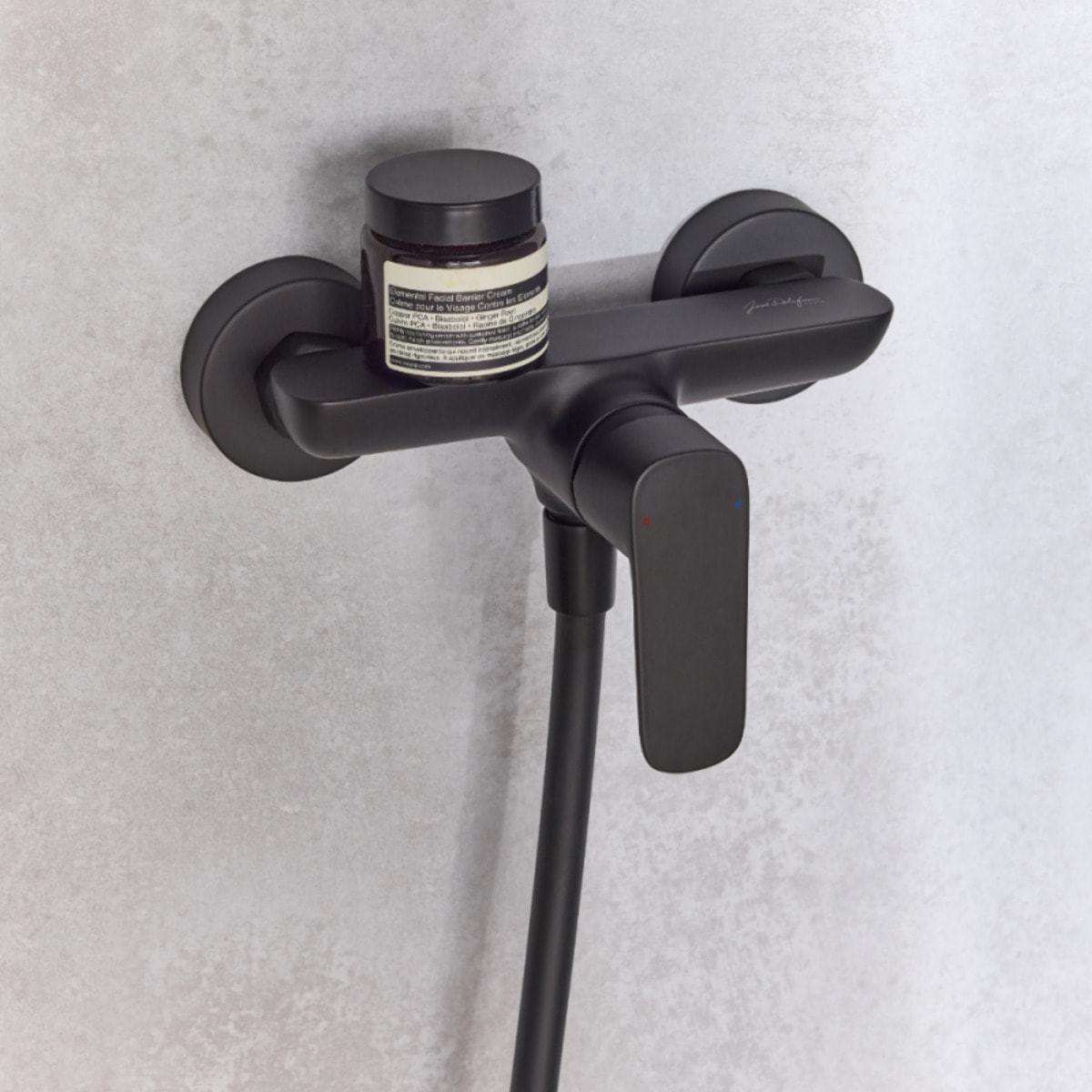 Mitigeur douche mural July+ noir mat