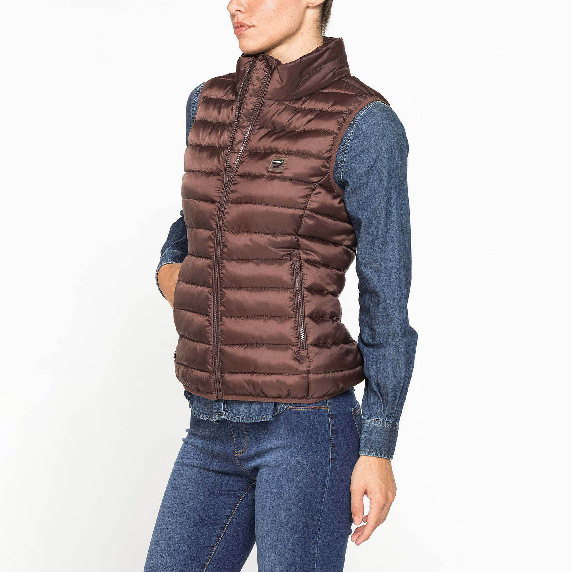 GIUBBINO ULTRALIGHT SMANICATO IN TESSUTO RIPSTOP WATER RESISTANT