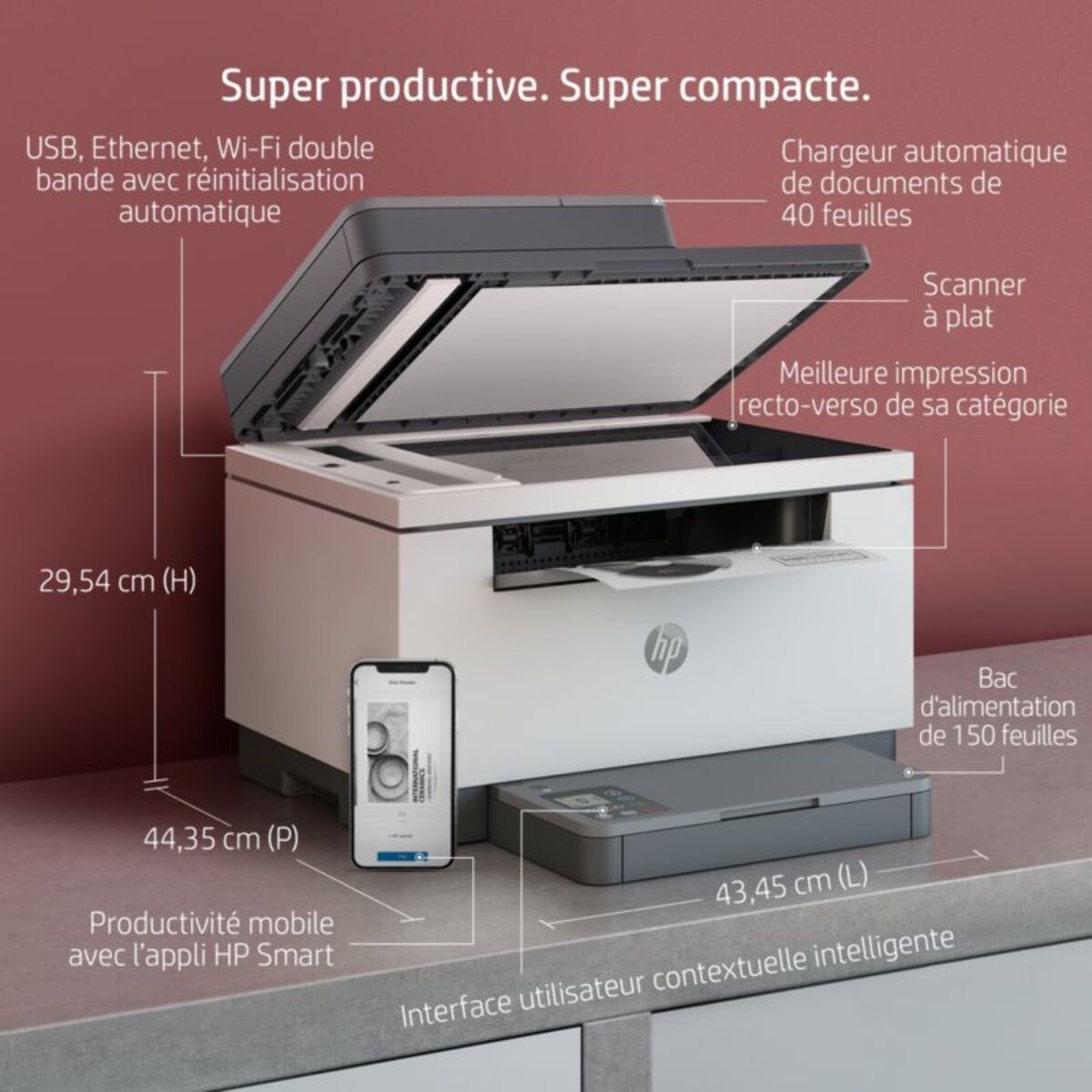 Imprimante multifonction HP Laserjet M234sdw