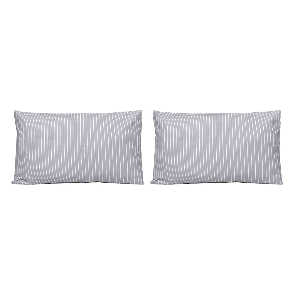2 Fundas de almohada El Caballo 50x75 cm JINETE Gris - 100% algodón -
