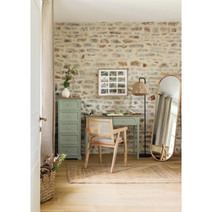 Mohea Chiffonier verde celadón 5 cajones