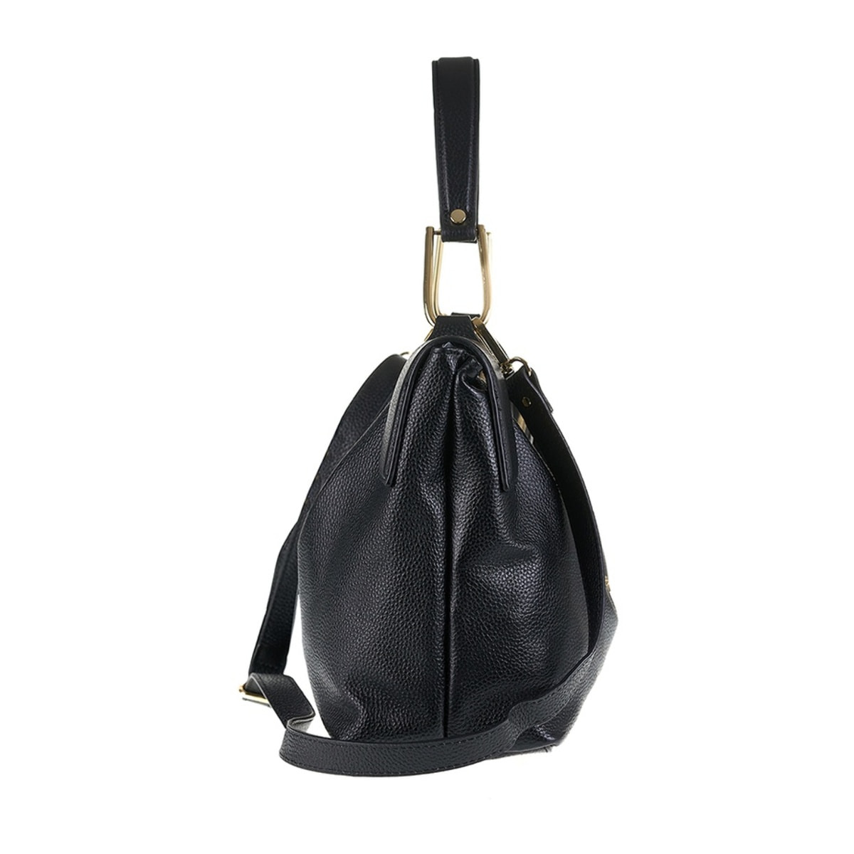 Borsa a spalla da donna Made in Italy - Modello Erisma Lux - 100% pelle - 39.0 x 23.0 x 12.0 cm