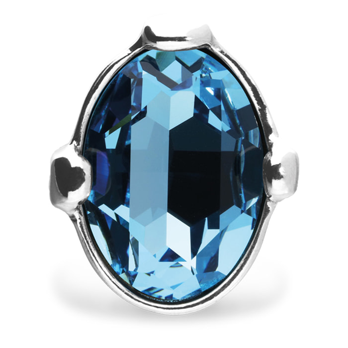 Anillo SER DESLUMBRANTE AZUL 12