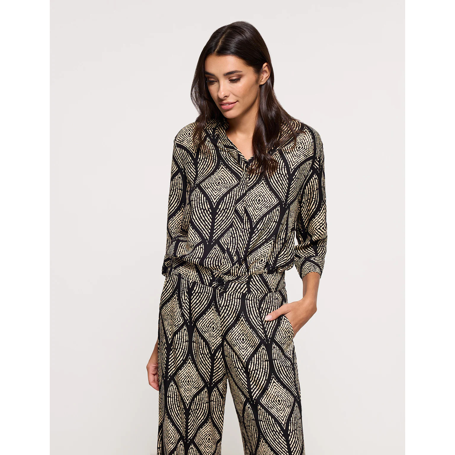 Camisa Manga Larga Negra - Arkine